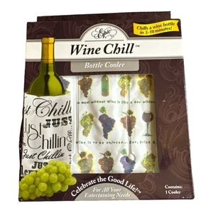 Epic Wine Chill Bottle Cooler NWOT
